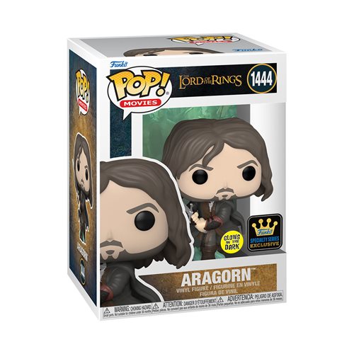 Funko POP! Movies: Lord of The Rings #1444 - Aragon (GITD) (Specialty Series Exclusive)