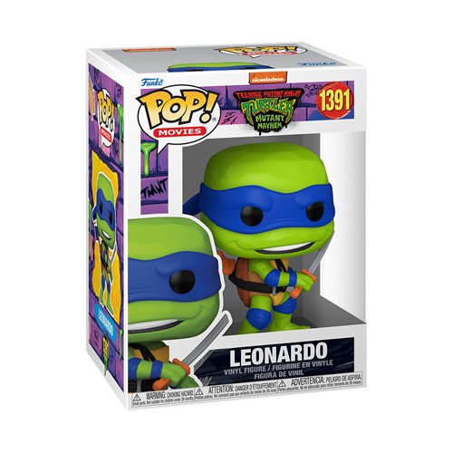 [PRE-ORDER] Funko POP! Movies: Teenage Mutant Ninja Turtles: Mutant Mayhem #1391 - Leonardo