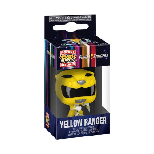 Pocket POP! Keychain: Mighty Morphin Power Rangers - Yellow Ranger