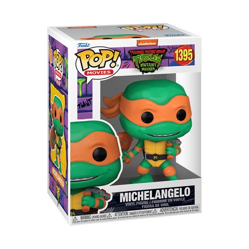 [PRE-ORDER] Funko POP! Movies: Teenage Mutant Ninja Turtles: Mutant Mayhem #1395 - Michelangelo