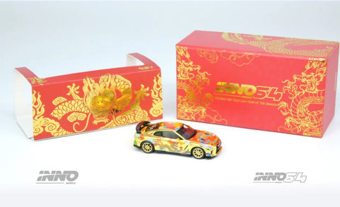 1/64 Inno64 Nissan GTR (R35) Chinese New Year 2024 Year Of The Dragon Edition