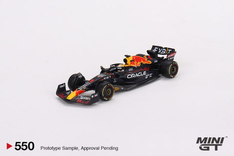 1/64 MiniGT Oracle Red Bull Racing RB18 #1 Max Verstappen 2022 Monaco Grand Prix 3rd Place (MGT00550)