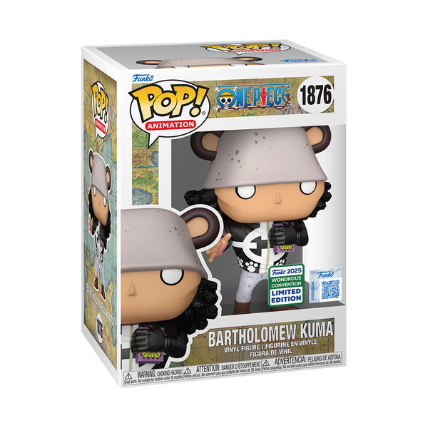 Funko POP! Animation: One Piece #1876 - Bartholomew Kuma (2025 Wonderous Convention Exclusive)