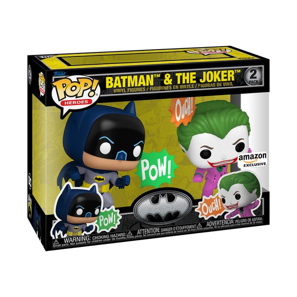 Funko POP! Heroes: Batman 85th Anniversary - Batman and The Joker (Amazon Exclusive) (Copy)