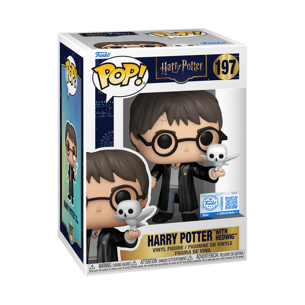 Funko POP! Harry Potter #197 - Harry Potter with Hedwig (Walmart Exclusive)