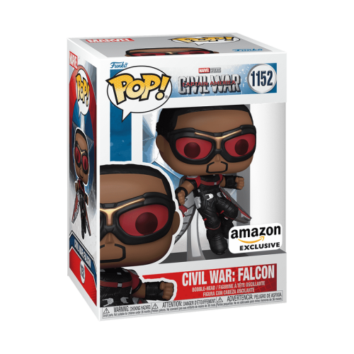 Funko POP! Marvel: Captain America: Civil War #1152 - Civil War: Falcon (Amazon Exclusive)