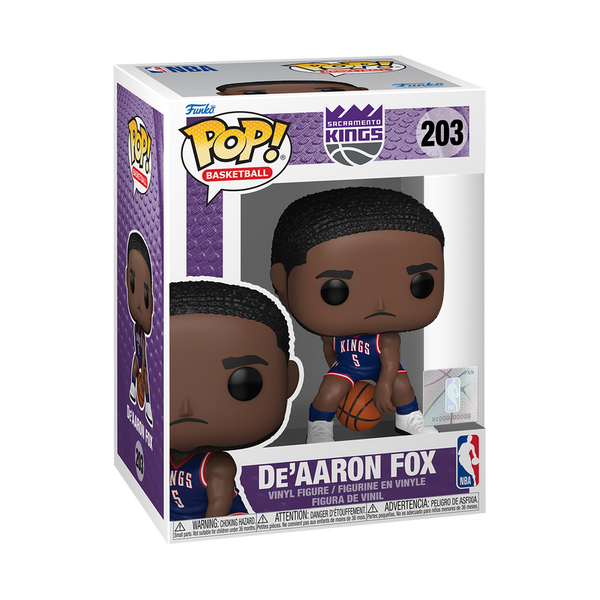 Funko POP! Basketball: Sacramento Kings #203 - De`Aaron Fox