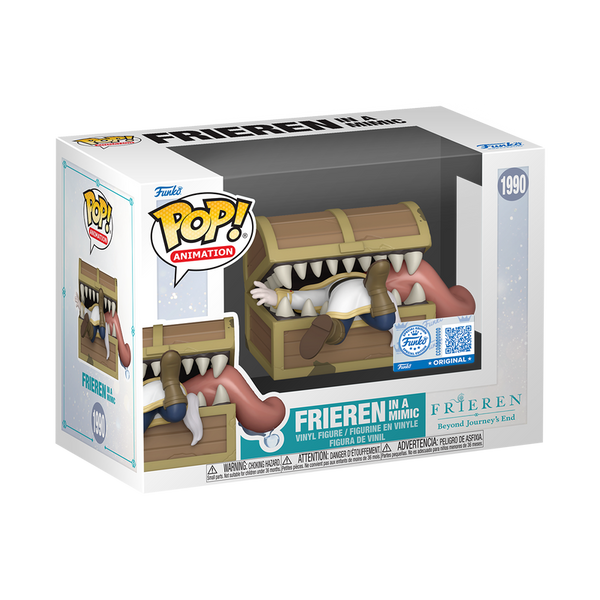 Funko POP! Animation: Frieren: Beyond Journey's End #1990 - Frieren in a Mimic (Funko Shop Exclusive)