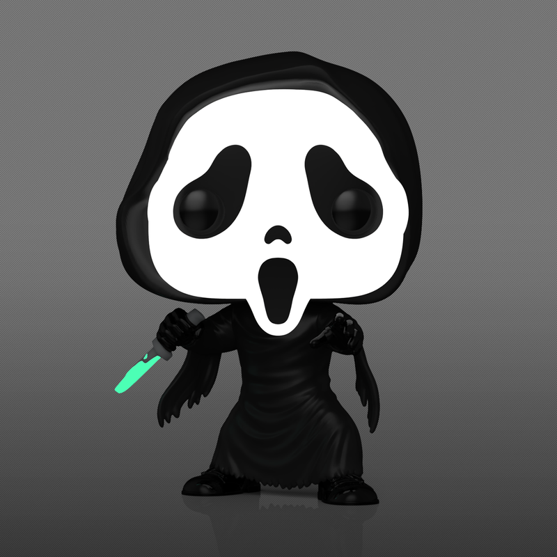 Funko POP! Movies: Ghost Face #1607 - Ghost Face (GITD) (Amazon Exclusive)