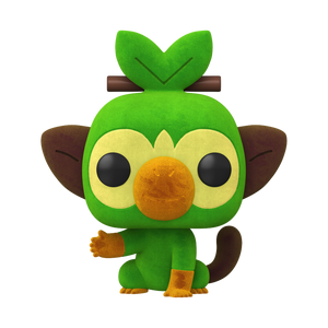 Funko POP! Games: Pokemon #957 - Grookey (Flocked) (Amazon Exclusive)