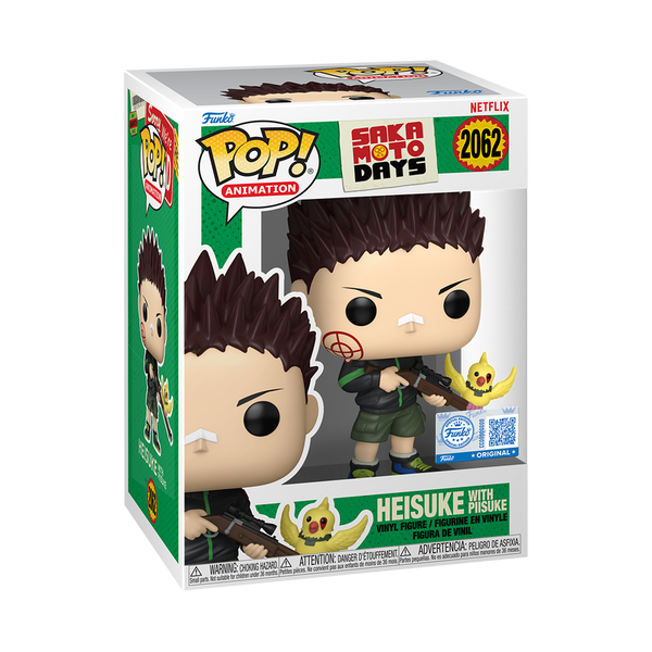 Funko POP! Animation: Sakamoto #2062 - Heisuke with Piisuke (Funko Shop Exclusive)