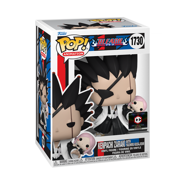 Funko POP! Animation: Bleach #1730 - Kenpachi Zaraki with Yachiru Kusajishi (Chalice Collectibles Exclusive)