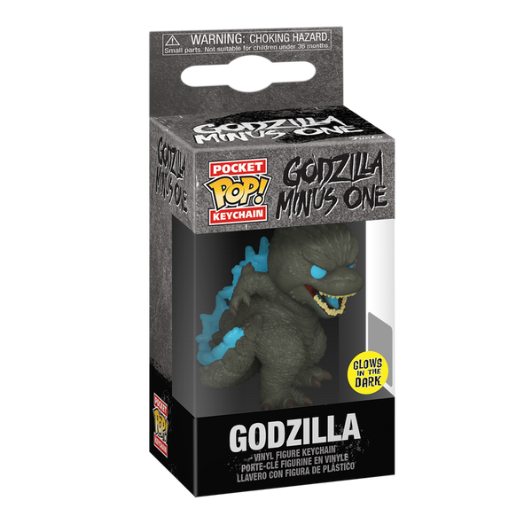 Pocket POP! Keychain: Godzilla Minus One - Godzilla (GITD) (Hot Topic Exclusive)