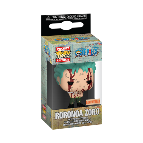 Funko Pocket POP! Keychain: One Piece - Roronoa Zoro (Box Lunch Exclusive)