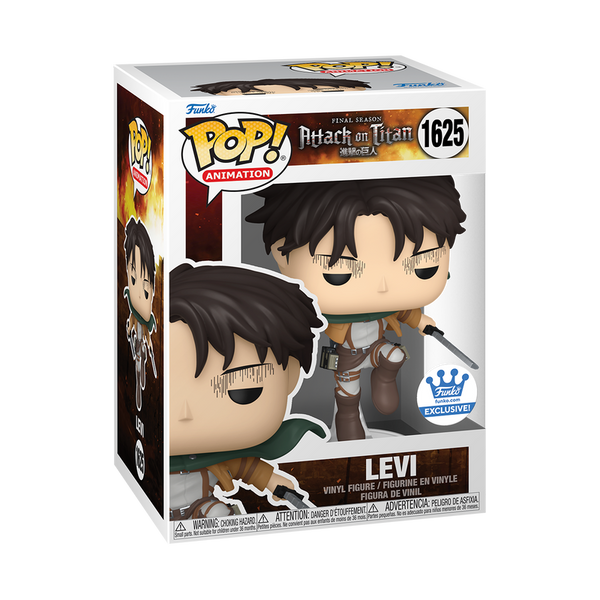 Funko POP! Animation: Attack on The Titans #1652 - Levi (Funko Shop Exclusive)