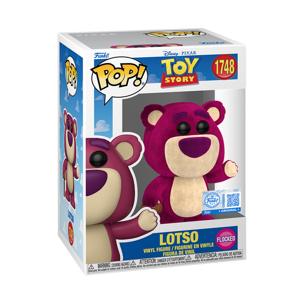 Funko POP! Disney: Toy Story #1748 - Lotso (Flocked) (Specialty Series Exclusive)