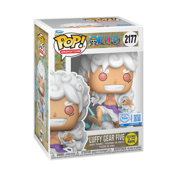 Funko POP! Animation: One Piece #2177 - Luffy Gear Five (GITD) (Game Stop Exclusive)
