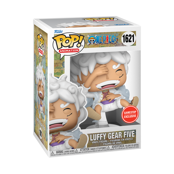 Funko POP! Animation: One Piece #1621 - Luffy Gear Five (GameStop Exclusive)