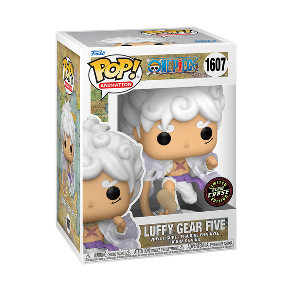 Funko POP! Animation: One Piece #1607 - Luffy Gear Five (GITD) (Chase)