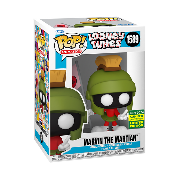 Funko POP! Animation: Looney Tunes #1589 - Marvin the Martian (2024 Summer Convention Exclusive)