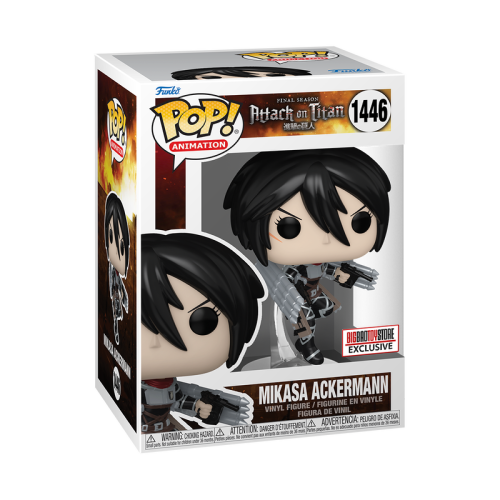 Funko POP! Animation: Attack on Titan #1446 - Mikasa Ackerman (BBTS Exclusive)