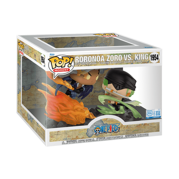 Funko POP! Moment: One Piece #1954 - Roronoa Zoro vs King (Gamestop Exclusive)