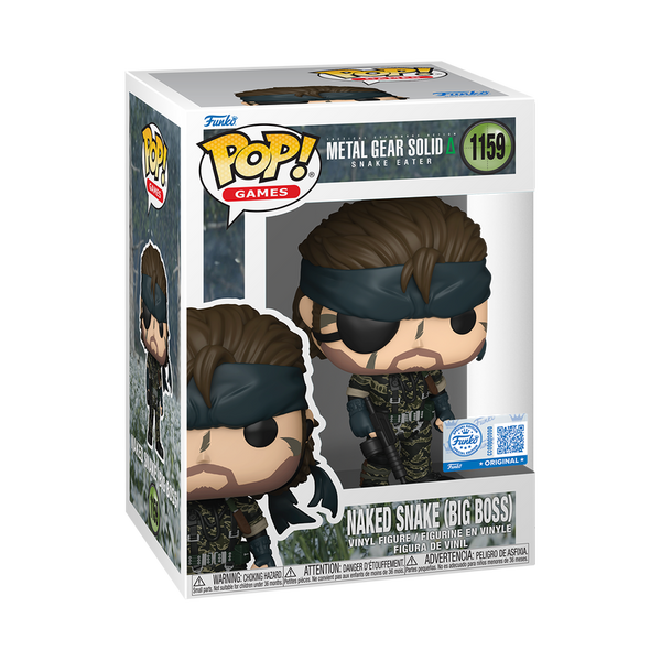Funko POP! Games: Metal Gear Solid Snake Eater #1159 - Naked Snake (Big Boss) (Game Stop Exclusive)