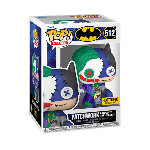 Funko POP! Heroes: Batman #512 - Patchwork Batman Joker (Hot Topic Exclusive)