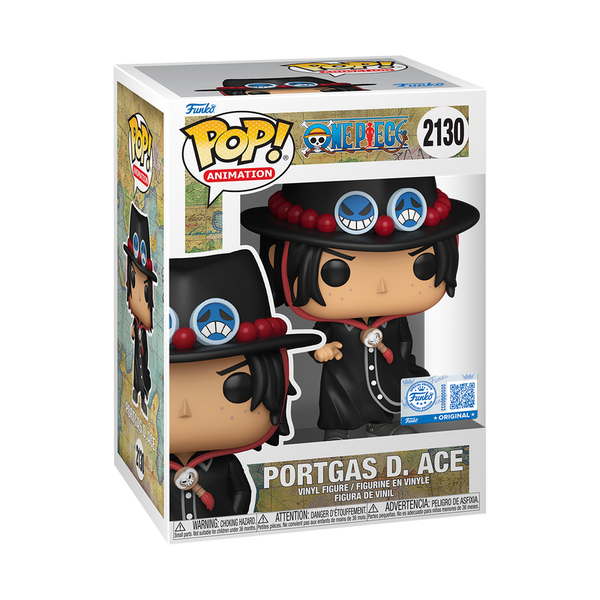 Funko POP! Animation: One Piece #2130 - Portgas D. Ace (Chalice Collectibles Exclusive)