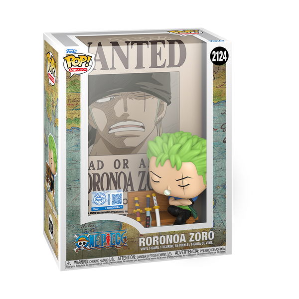 Funko POP! Animation: One Piece #2124 - Roronoa Zoro (Funko Shop Exclusive)