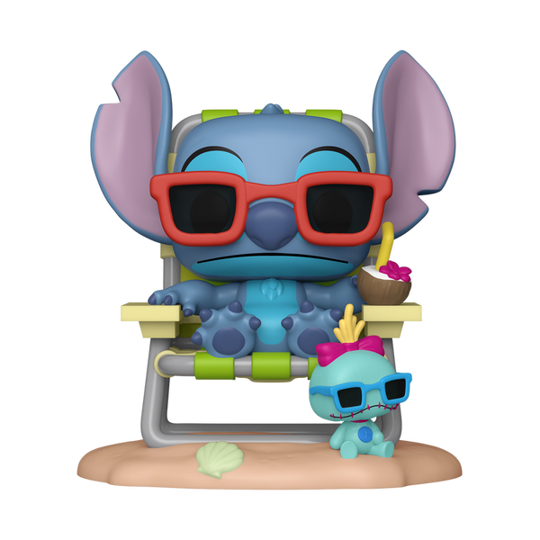 Funko POP! Disney: Lilo and Stitch #1639 - Stitch in Sunlounger (Entertainment Earth Exclusive)