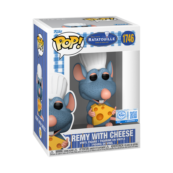 Funko POP! Disney: Ratatouille #1746 - Remy with Cheese (Specialty Series Exclusive)