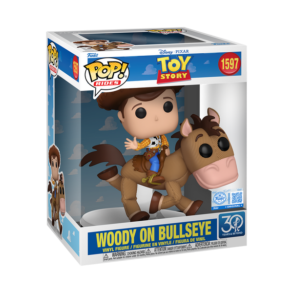 Funko POP! Rides: Toy Story #1597 - Woody on Bullseye (Funko Shop Exclusive)