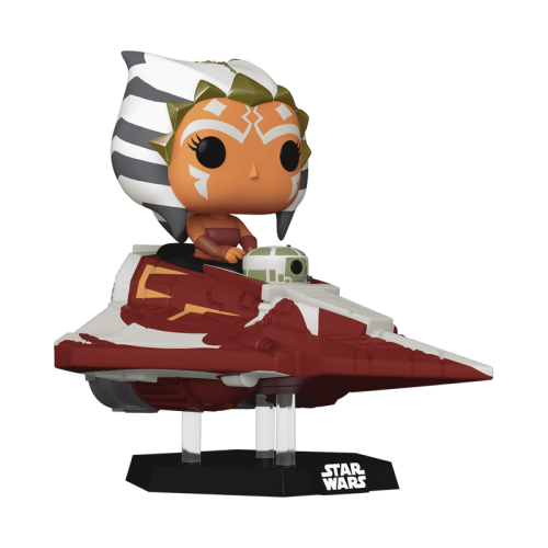 Funko POP! Rides: Star Wars #638 - Ahsoka Tano in Delta 7 Jedi Starfighter (Amazon Exclusive)