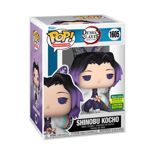 Funko POP! Animation: Demon Slayer #1605 - Shinobu Kocho (2024 Summer Convention Exclusive))