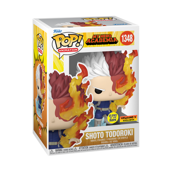 Funko POP! Animation: My Hero Academia #1348 - Shoto Todoroki (GITD) (Volcano X Exclusive)