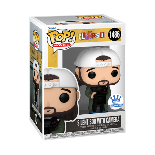 Funko POP! Movies: Clerks III #1486 - Silent Bob with Camera (Funko Shop Exclusive)