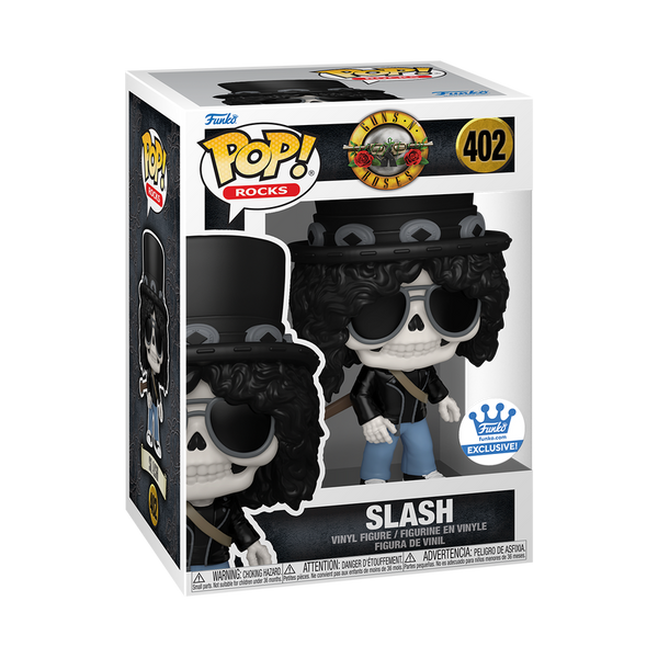 Funko POP! Rocks: Guns and Roses #401-403 - Axl Rose + Slash + Duff McKagan (Set of 3) (Funko Shop Exclusive)