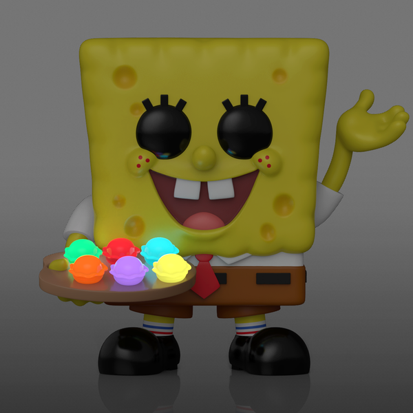Funko POP! Animation: Spongebob Squarepants #2312 - Spongebob with Pretty Patties (GITD) (BAM Exclusive)