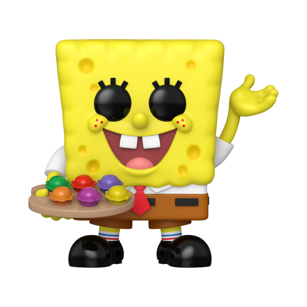 Funko POP! Animation: Spongebob Squarepants #2312 - Spongebob with Pretty Patties (GITD) (BAM Exclusive)