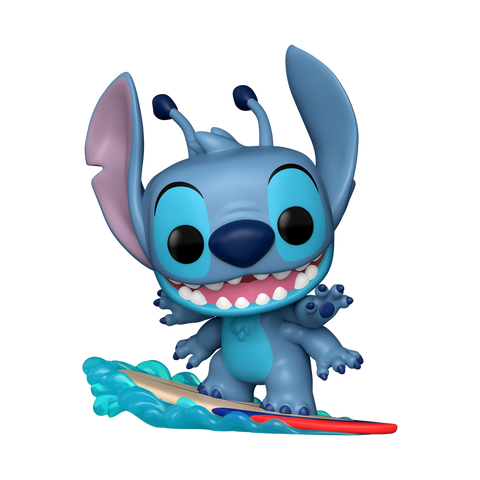 Funko POP! Disney: Lilo & Stitch #1594 - Stitch on Surfboard (2025 Summer Convention Exclusive)