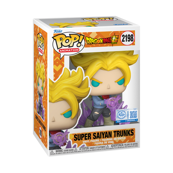 Funko POP! Animation: Dragon Ball Super #2198 - Super Saiyan Trunks (vRare Exclusive)