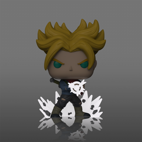 Funko POP! Animation: Dragon Ball Super #2198 - Super Saiyan Trunks (GITD) (vRare Exclusive) (Chase)