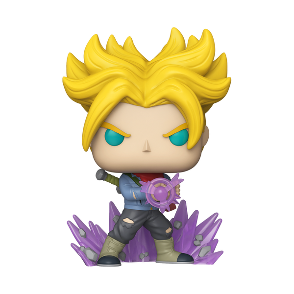 Funko POP! Animation: Dragon Ball Super #2198 - Super Saiyan Trunks (GITD) (vRare Exclusive) (Chase)