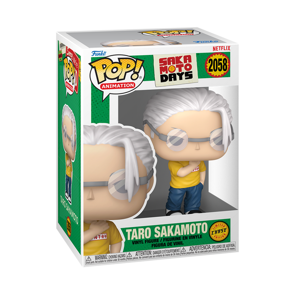 Funko POP! Animation: Sakamoto Days #2058 - Taro Sakamoto (Common + Chase Bundle)