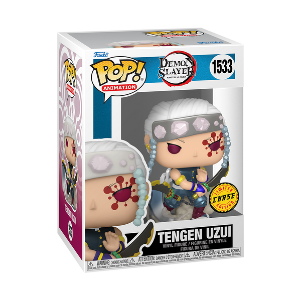 Funko POP! Animation: Demon Slayer #1533 - Tengen Uzui (Metallic) (Chase)