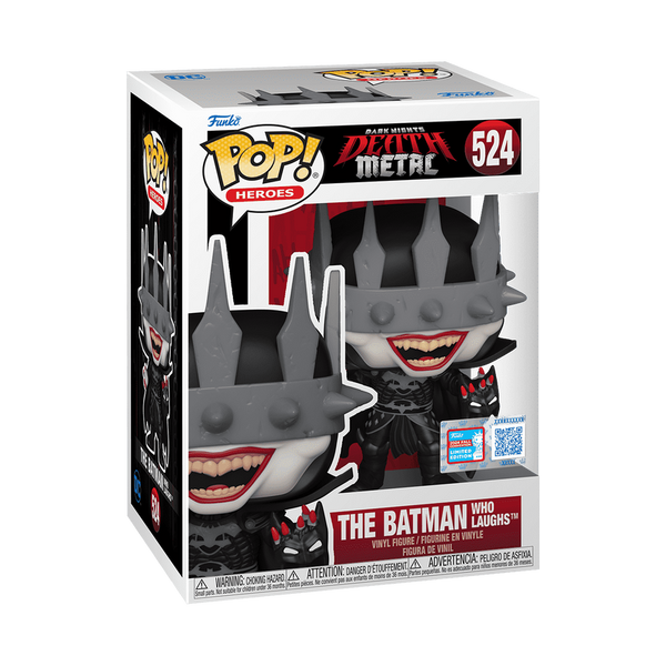 Funko POP! Heroes: Dark Nights Death Metal #524 - The Batman Who Laughs (2024 Fall Convention Exclusive)