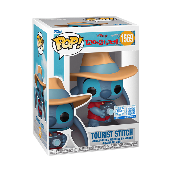 Funko POP! Disney: Lilo & Stitch #1569 - Tourist Stitch (Funko Shop Exclusive)