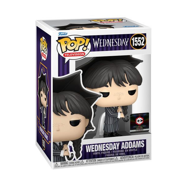 Funko POP! Television: Wednesday #1552 - Wednesday Addams (Chalice Collectibles Exclusive)