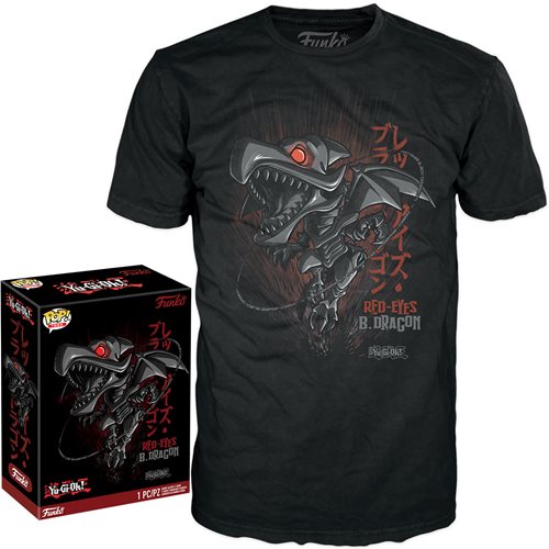 Funko POP! Tee - Yu-Gi-Oh! Red Eyes Dragon